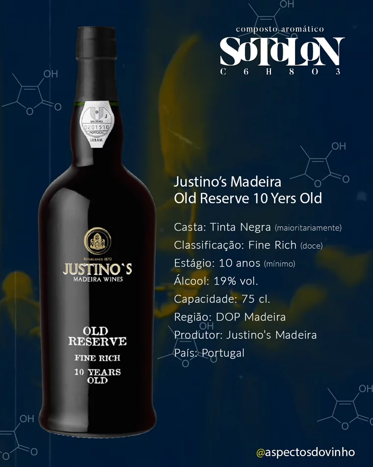 Sotolon Vinho da Madeira Justinos