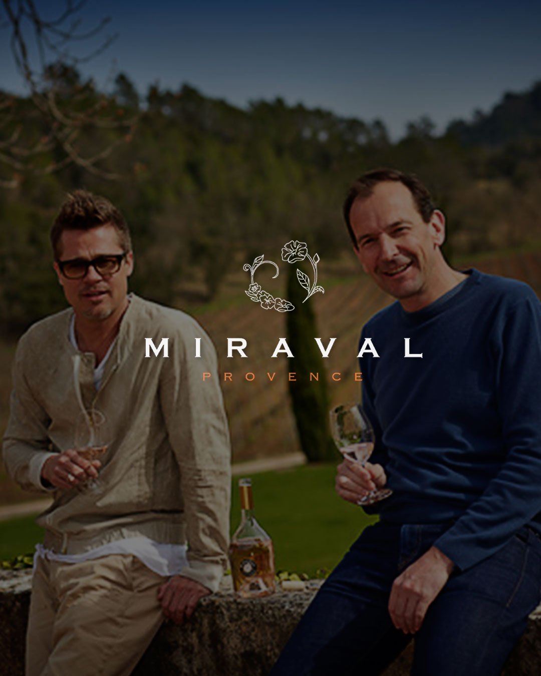 Brad Pitt e Agelina Jolie, os vinhos do Château Miraval