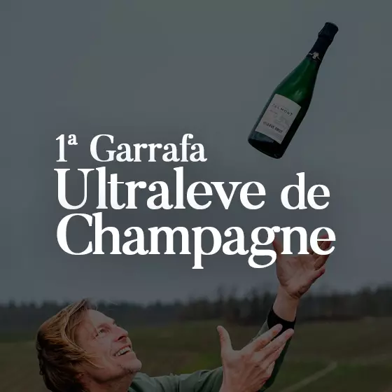 Garrafa Ultraleve de Champagne